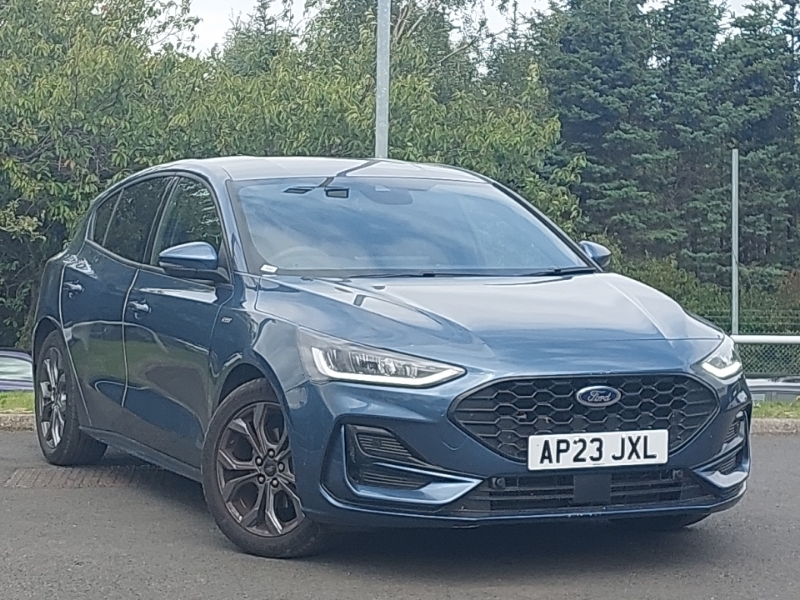 Ford Focus 1.0 Ecoboost St-line AP23JXL Blue
