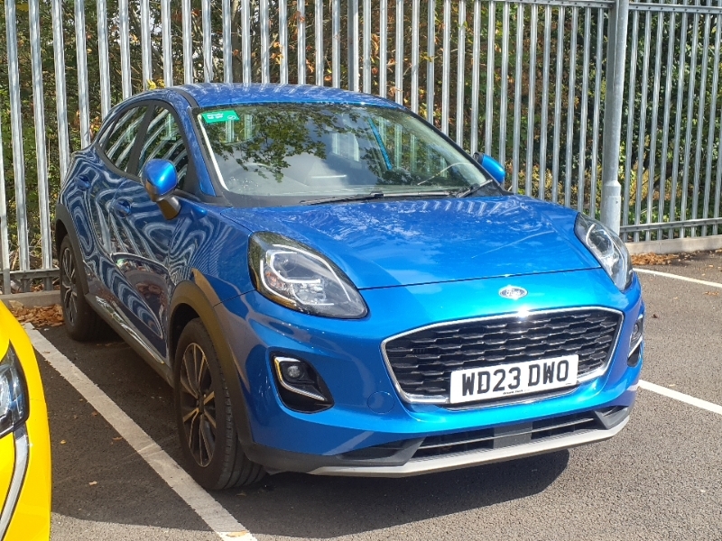 Ford Puma 1.0 Ecoboost Hybrid Mhev Titanium Blue