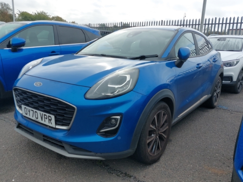 Ford Puma 1.0 Ecoboost Hybrid Mhev Titanium Blue