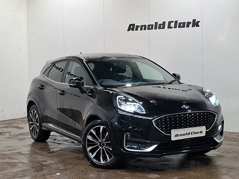 Ford Puma 1.0 Ecoboost Hybrid Mhev 155 St-line Vignale Black