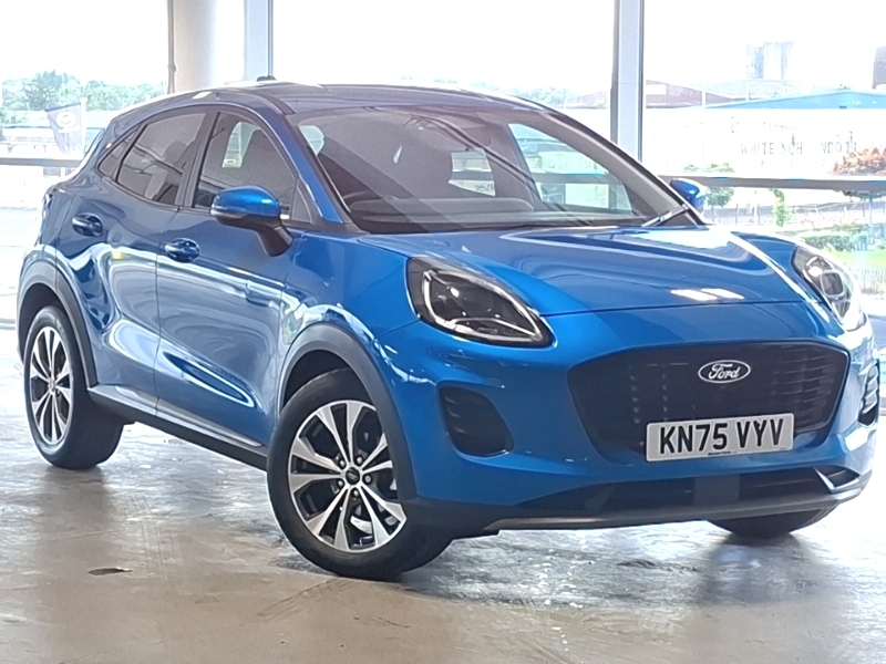 Ford Puma 1.0 Ecoboost Hybrid Mhev Titanium Dct Blue