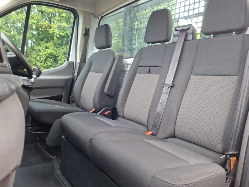 Ford Transit Custom 2.0 Ecoblue 130Ps Aluminium Tipper 1 Way FJ72RYF White #5