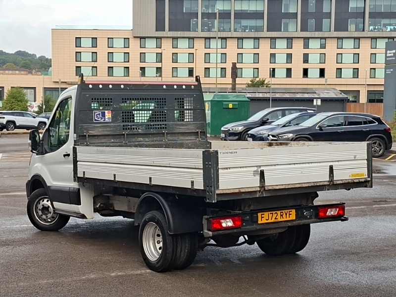 Ford Transit Custom 2.0 Ecoblue 130Ps Aluminium Tipper 1 Way FJ72RYF White #2