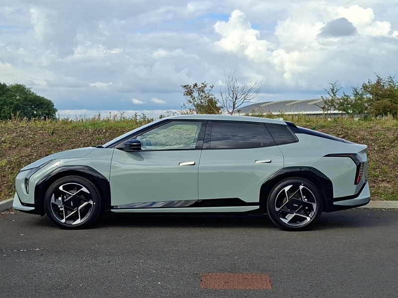 Kia EV4 Hatchback Blue #4
