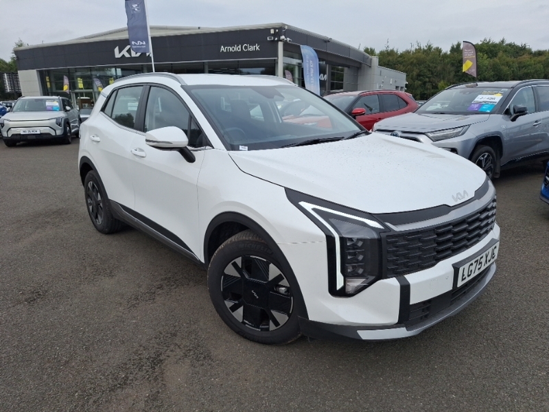 Kia Sportage 1.6T Gdi Hev Pure White