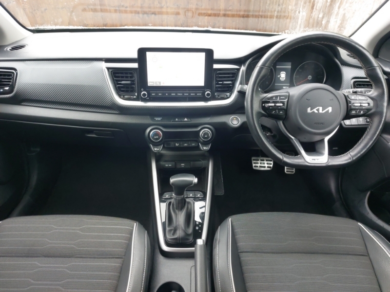 Kia Stonic 1.0T Gdi 48V Gt-line S Dct White #3