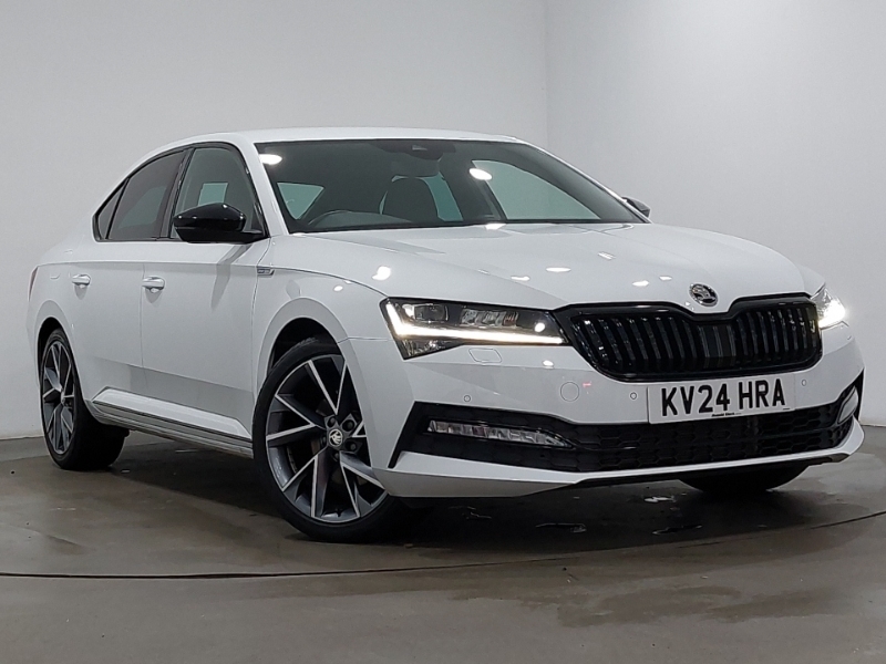 Skoda Superb 1.5 Tsi Sport Line Plus Dsg White