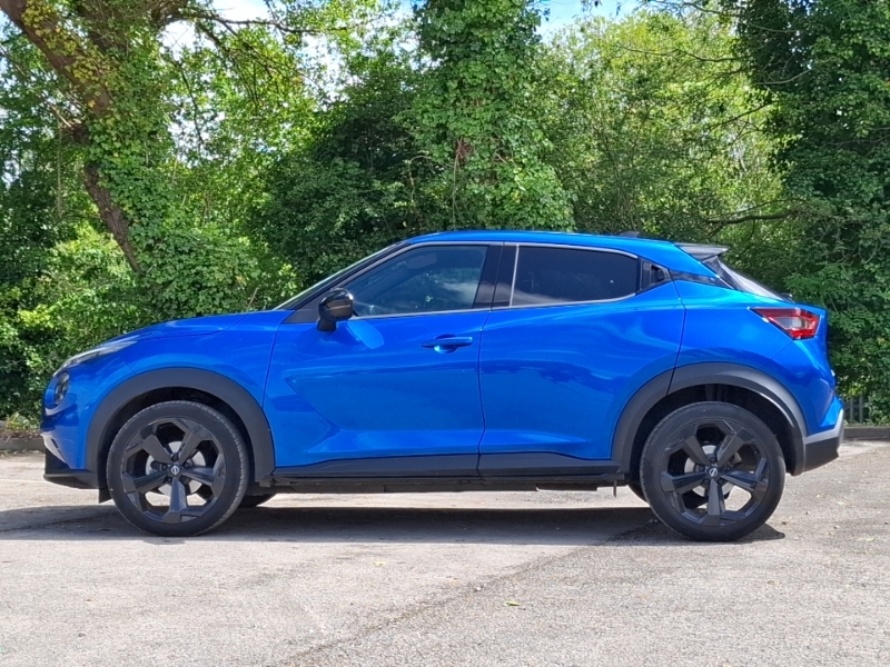 Nissan Juke 1.0 Dig-t Tekna SM25ZKK Blue #4