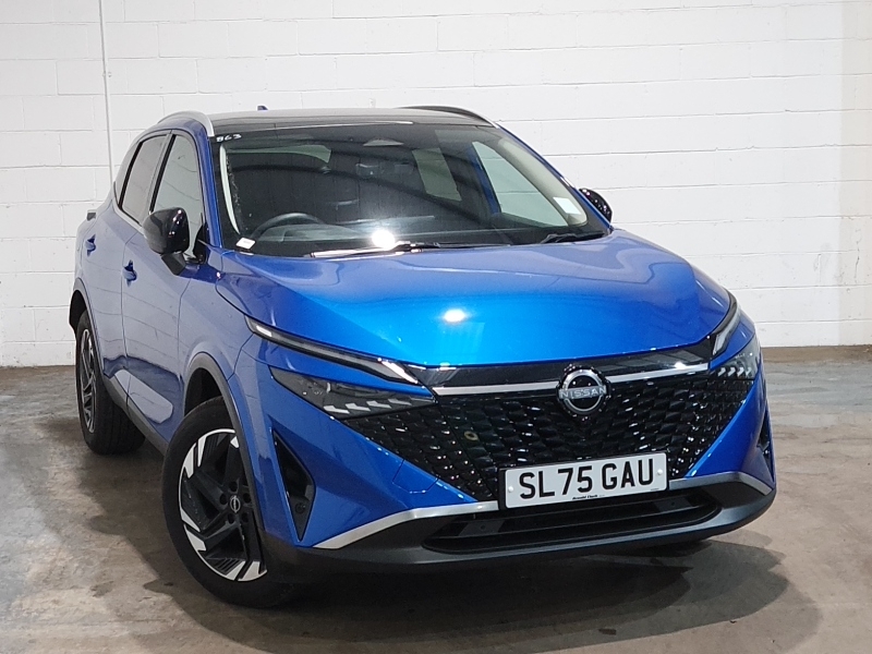 Nissan Qashqai 1.3 Dig-t Mh 158 N-connecta Glass Rf Xtronic Blue