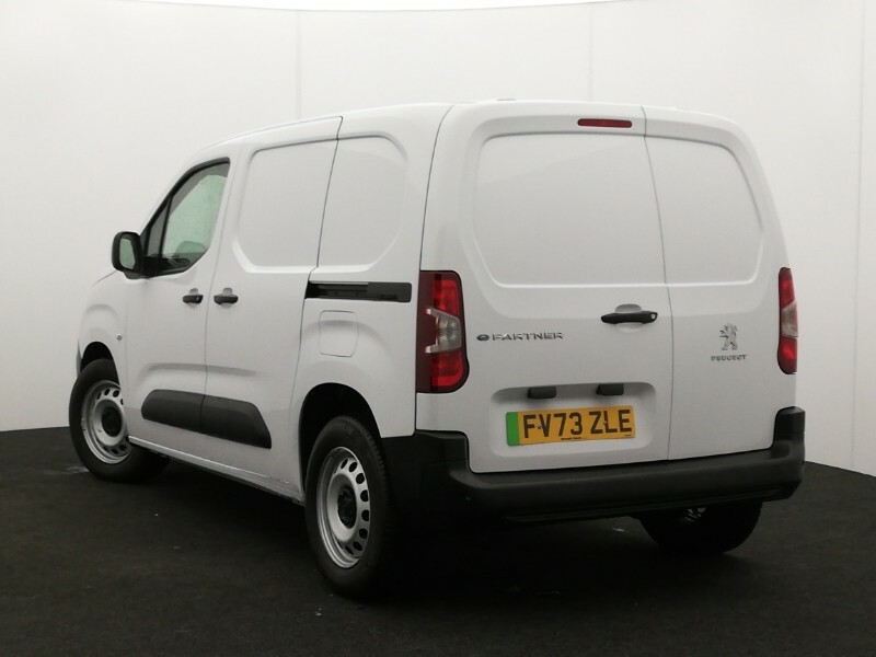Peugeot E-Partner 800 100Kw 50Kwh Professional Premium Van White #2