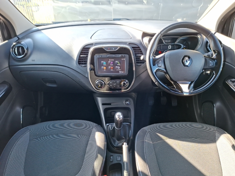 Renault Captur 1.5 Dci 90 Dynamique S Nav MV65JHU Black #3