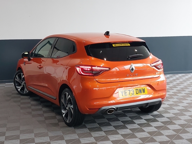 Renault Clio 1.0 Tce 90 Rs Line YE73DWW Orange #2