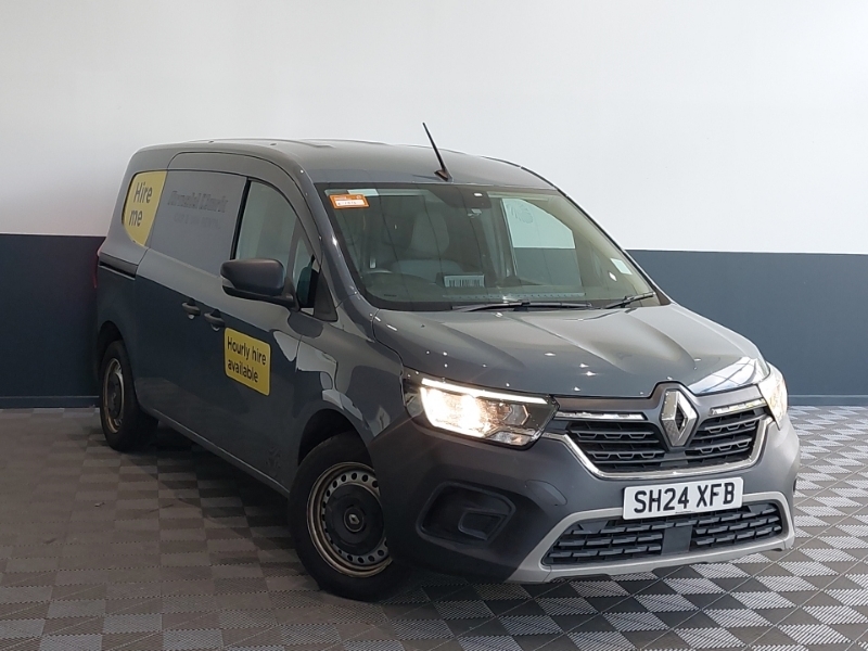 Renault Kangoo Ll21 Blue Dci 95 Advance Van Grey