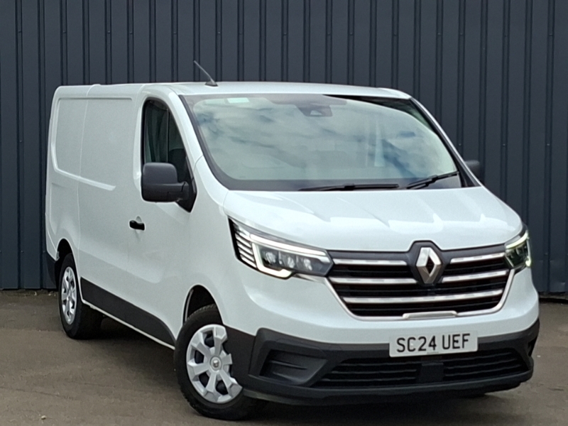 Renault Trafic Sl30 Blue Dci 130 Advance Safety Van White