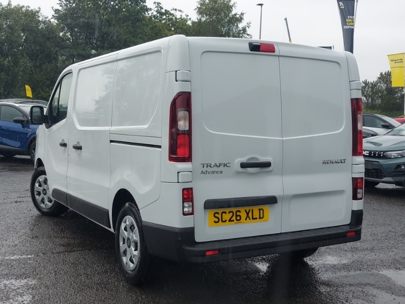 Renault Trafic Sl30 Blue Dci 130 Advance Safety Van White #2