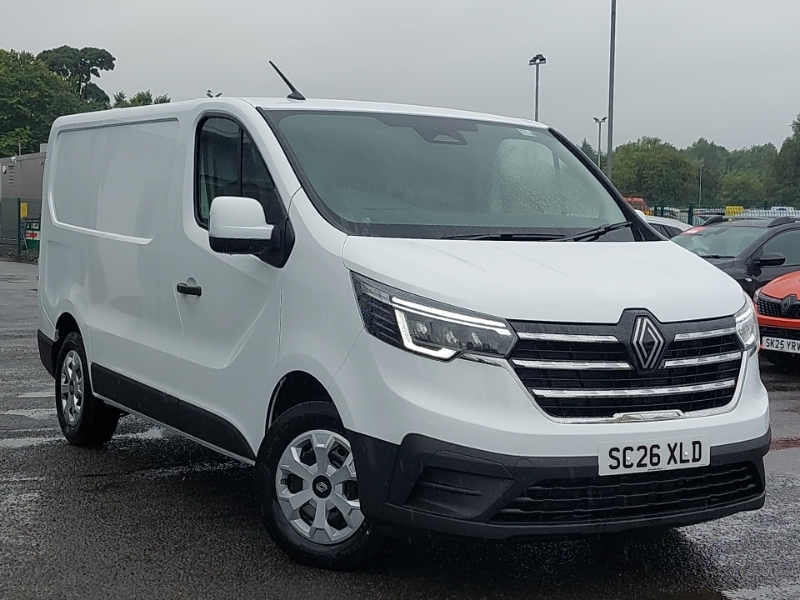 Renault Trafic Sl30 Blue Dci 130 Advance Safety Van White
