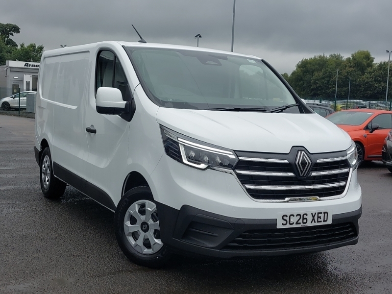 Renault Trafic Sl30 Blue Dci 130 Advance Safety Van White