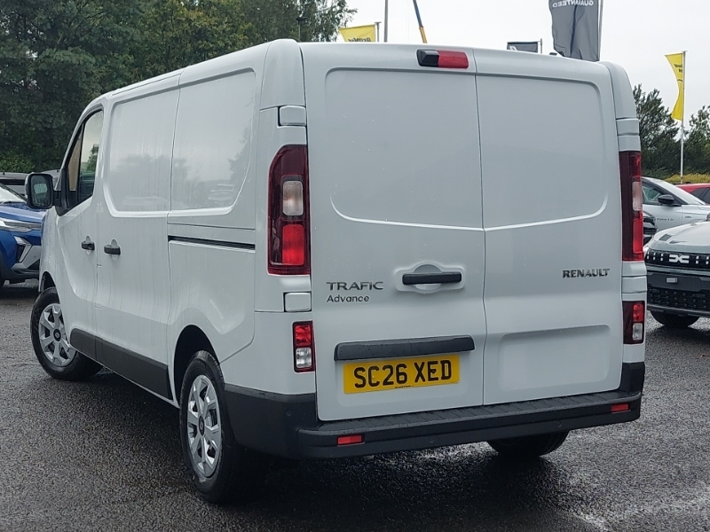 Renault Trafic Sl30 Blue Dci 130 Advance Safety Van White #2