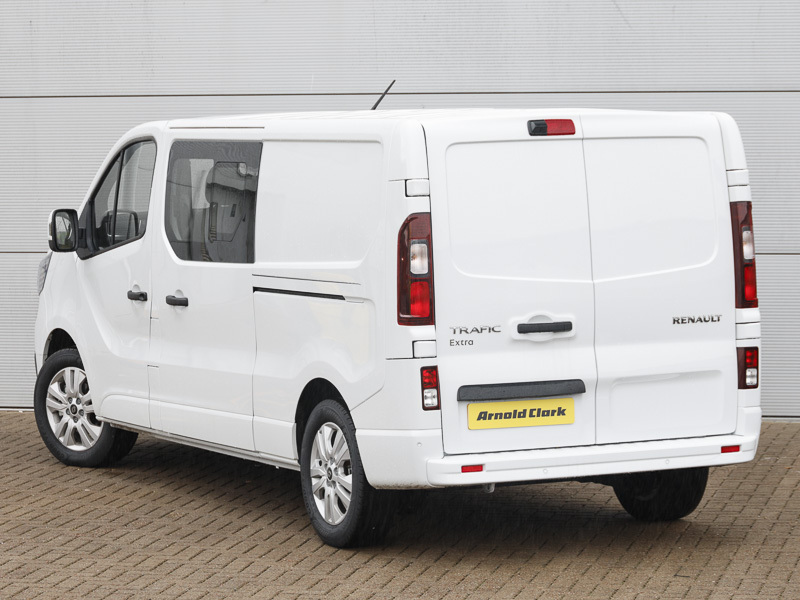 Renault Trafic Ll30 Blue Dci 150 Extra Safety Crew Van White #2