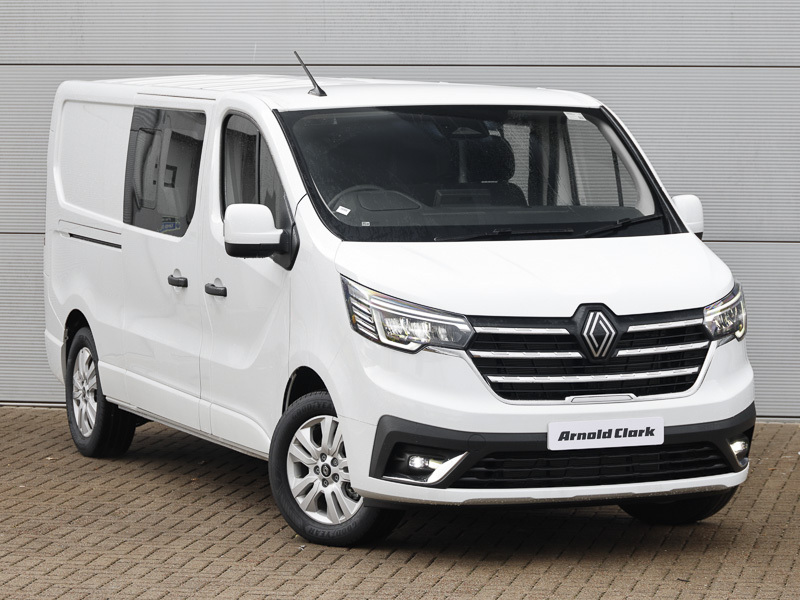Renault Trafic Ll30 Blue Dci 150 Extra Safety Crew Van White