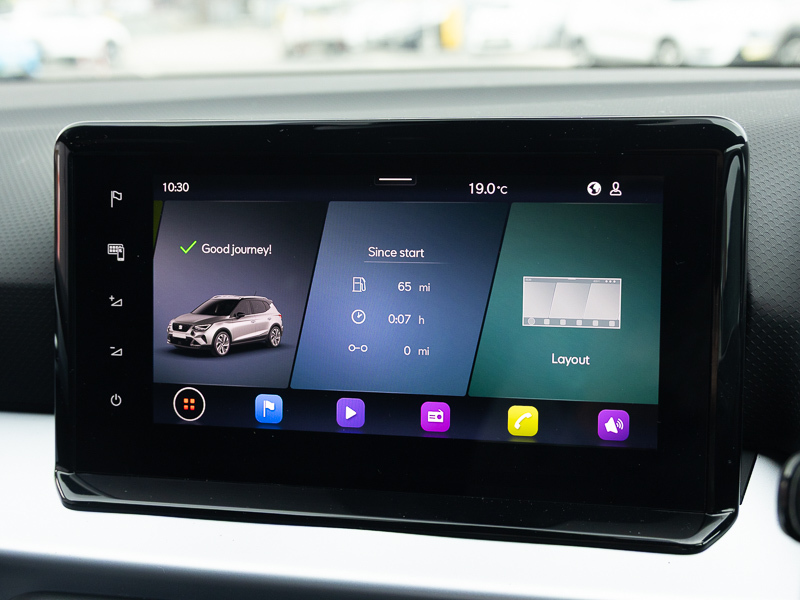 Seat Arona Hatchback Black #11