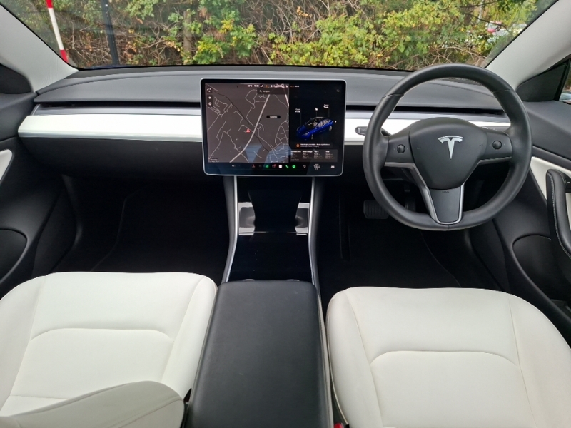 Tesla Model 3 Long Range Awd Blue #2