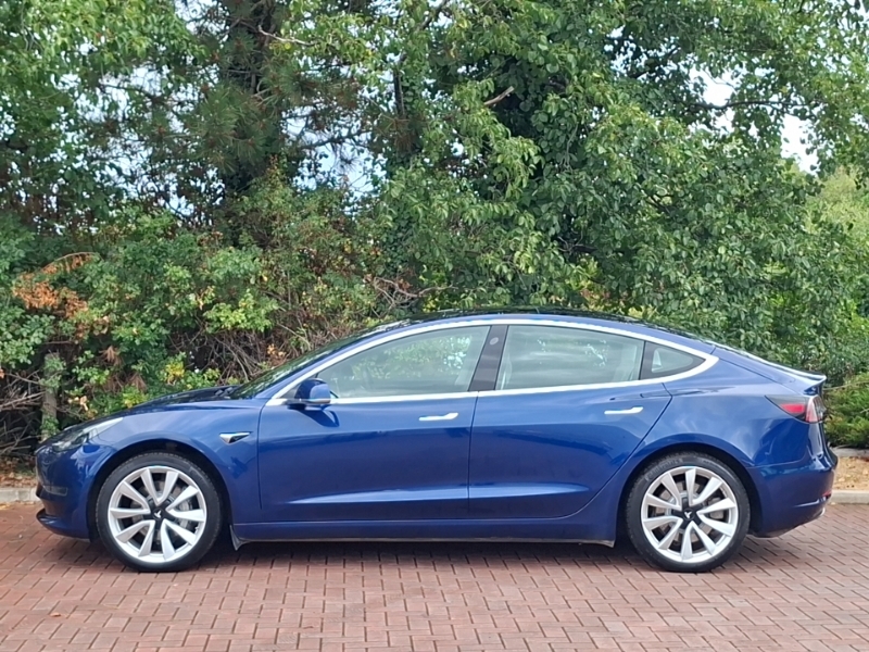 Tesla Model 3 Long Range Awd Blue #4