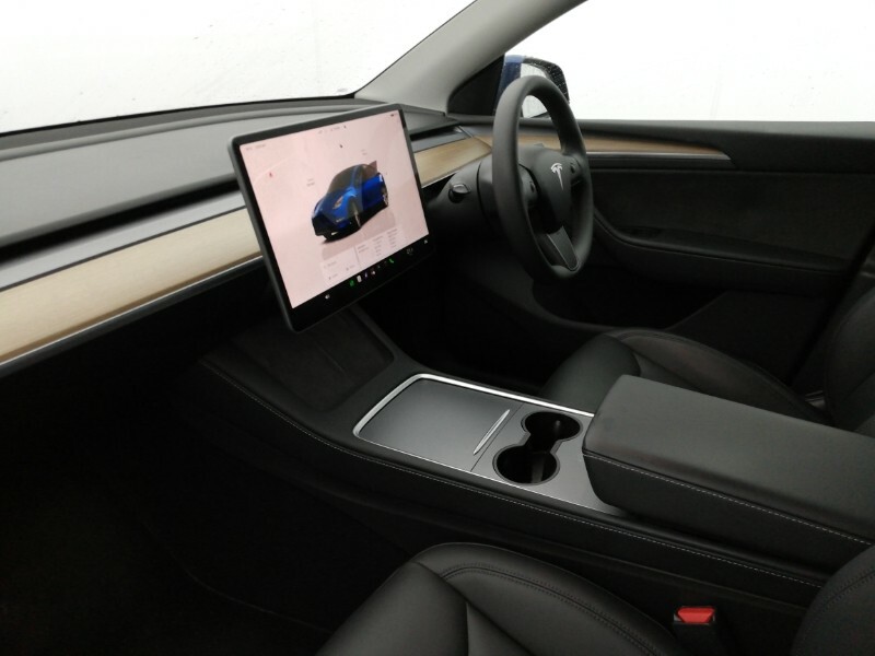 Tesla Model Y Long Range Awd Blue #5