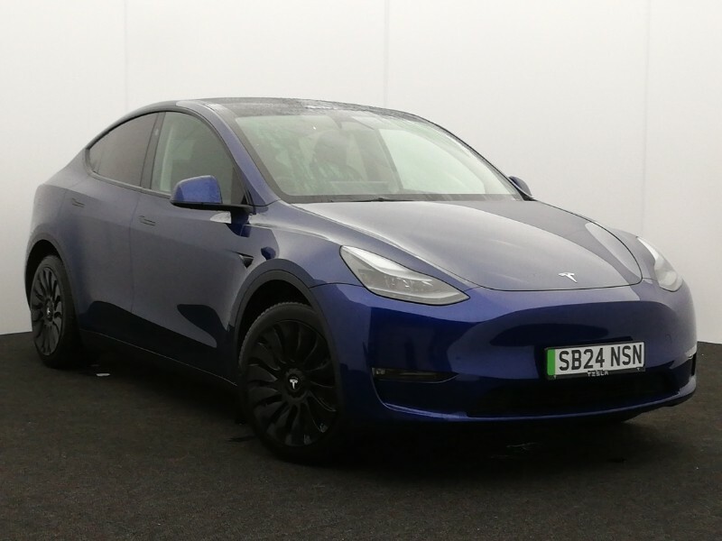 Tesla Model Y Long Range Awd Blue
