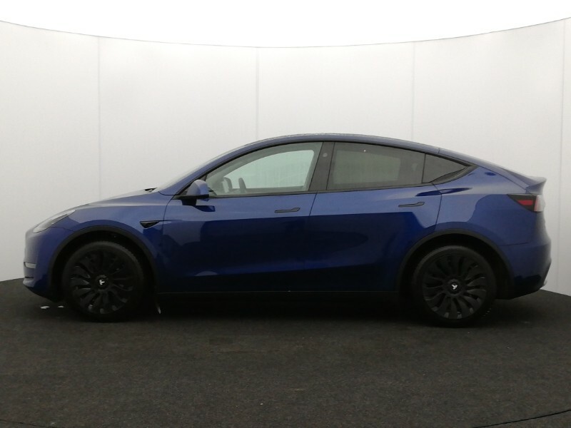 Tesla Model Y Long Range Awd Blue #4