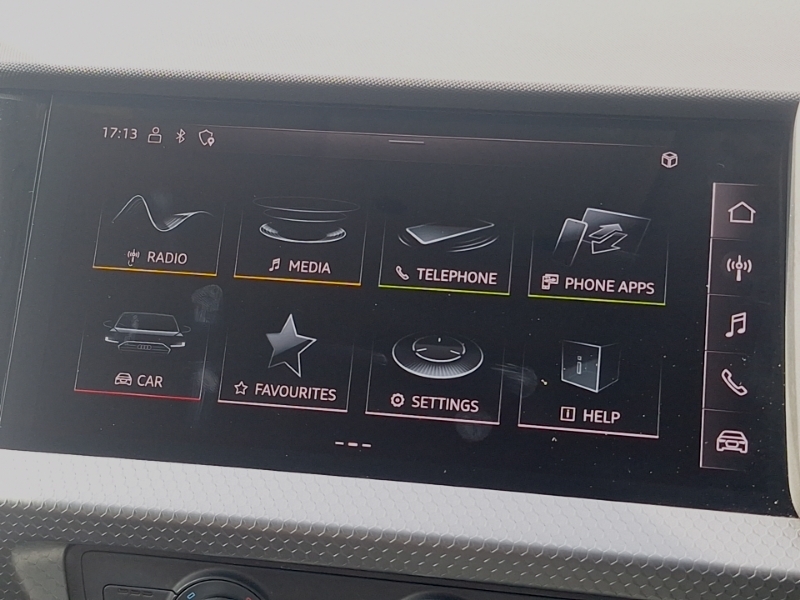 Audi A1 Technik Black #17