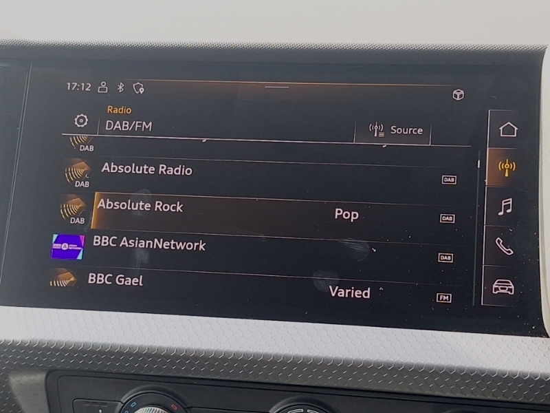 Audi A1 Technik Black #11