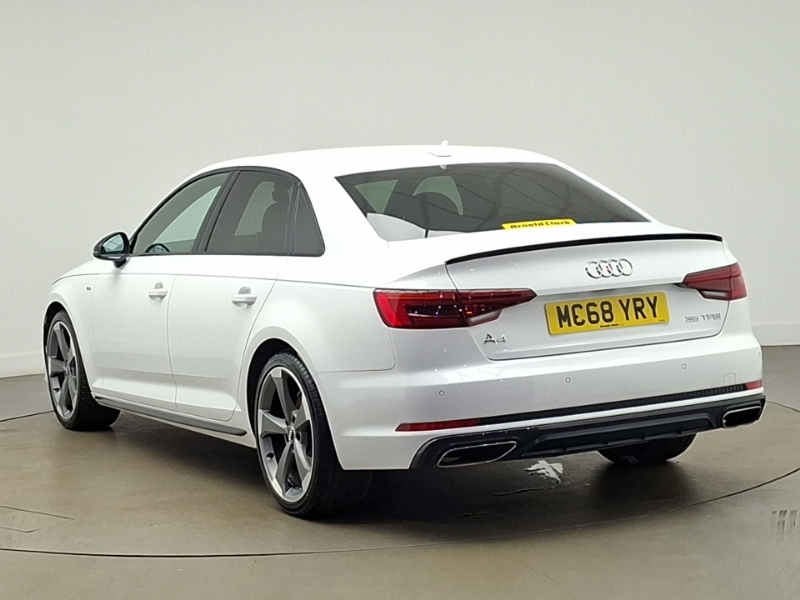 Audi A4 35 Tfsi Black Edition White #2