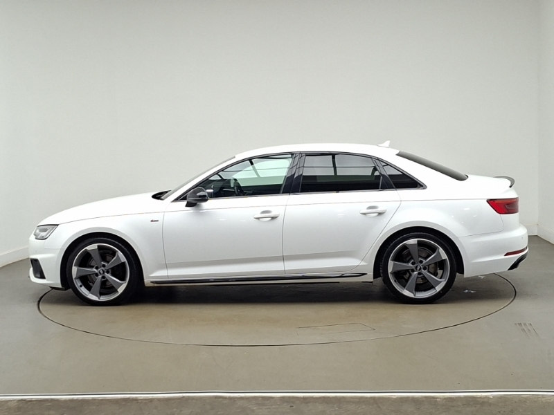 Audi A4 35 Tfsi Black Edition White #4