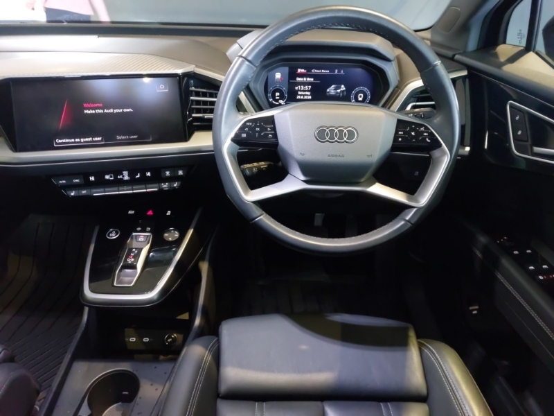 Audi Q4 E Tron Hatchback Blue #8