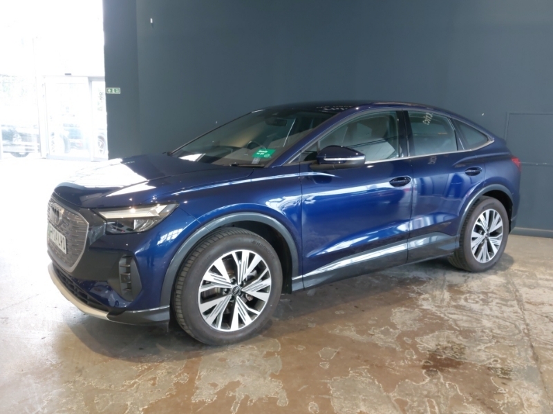 Audi Q4 E Tron Hatchback Blue #7