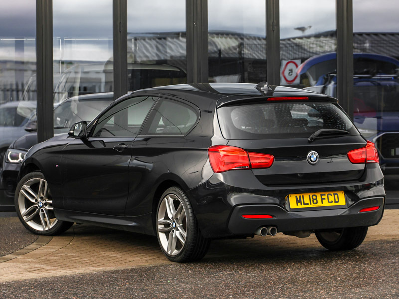BMW 1 Series 120D M Sport Navservotronic Black #2