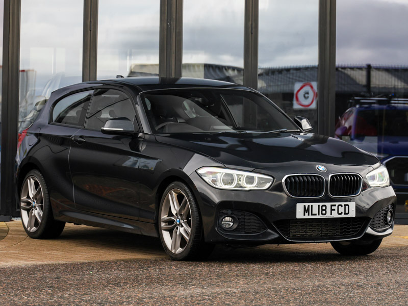 BMW 1 Series 120D M Sport Navservotronic Black