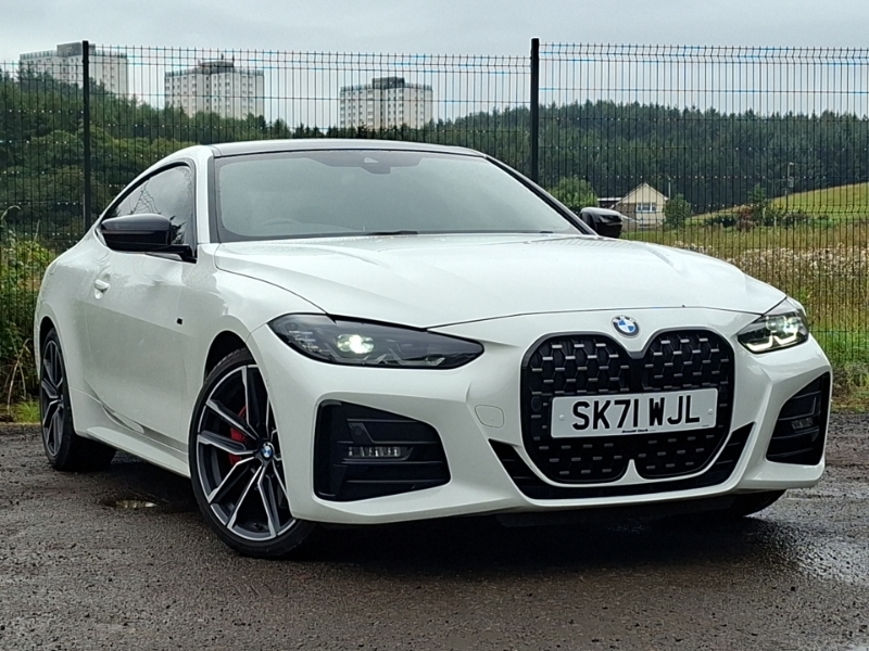 BMW 4 Series 420D Xdrive Mht M Sport Step White