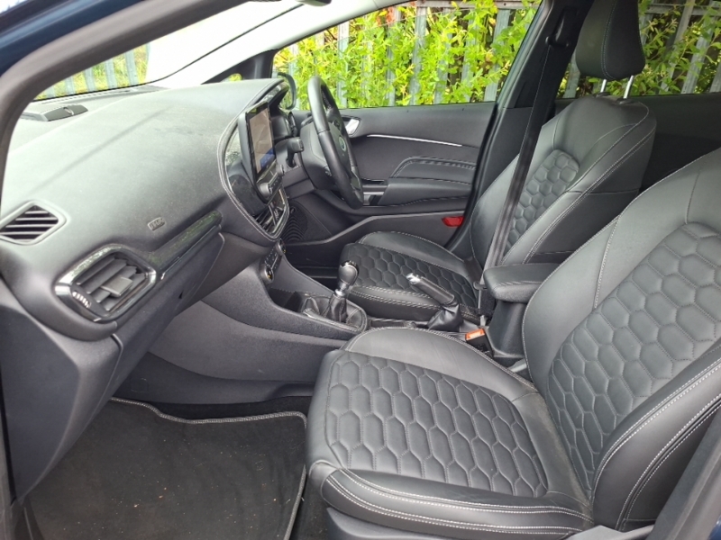 Ford Fiesta 1.0 Ecoboost 140 Vignale Edition Blue #5
