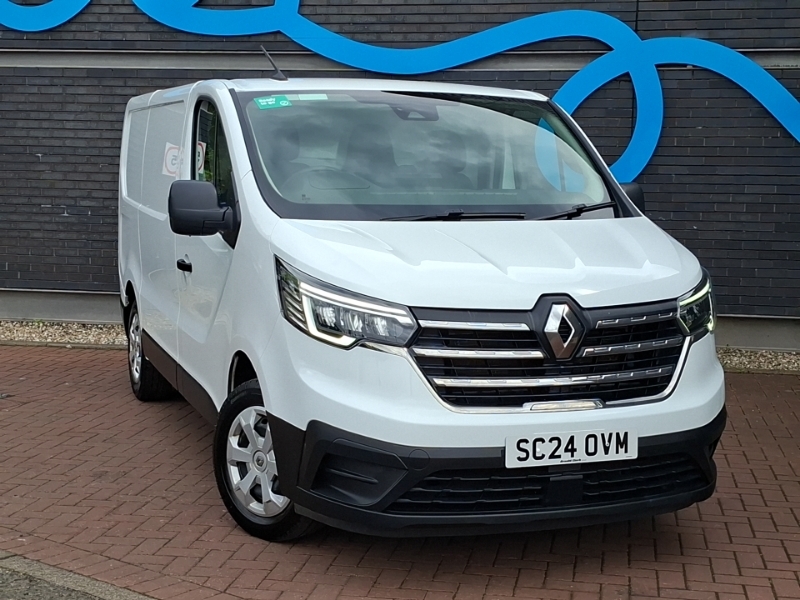 Renault Trafic Sl30 Blue Dci 130 Advance Safety Van White