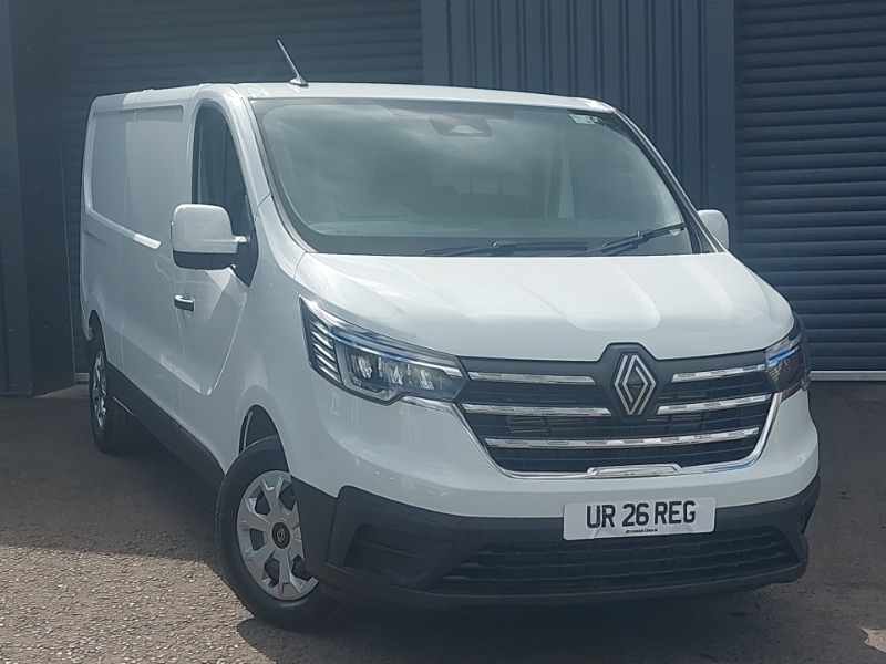 Renault Trafic Sl30 Blue Dci 150 Advance Safety Van Eag9 White