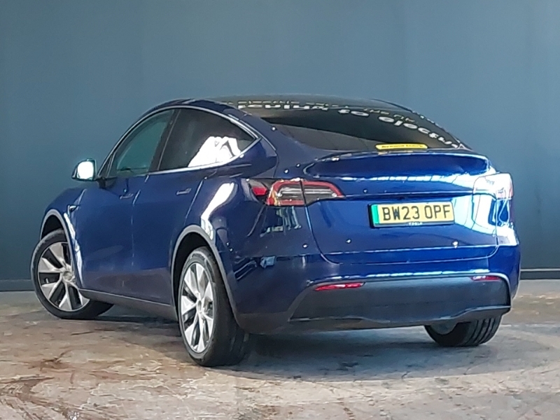 Tesla Model Y Long Range Awd Blue #2