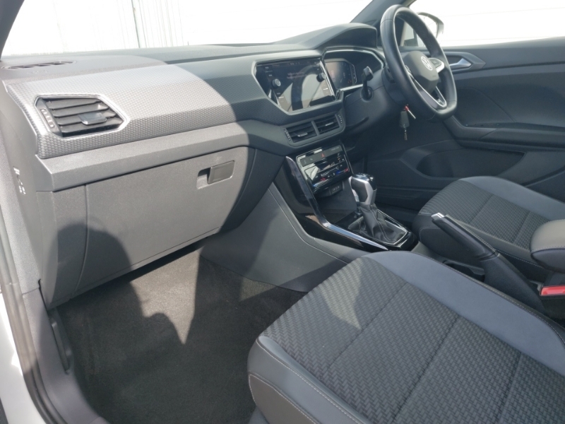 Volkswagen T-Cross 1.5 Tsi Evo R-line Dsg White #5