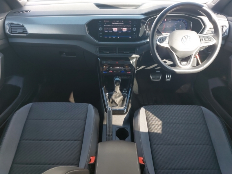 Volkswagen T-Cross 1.5 Tsi Evo R-line Dsg White #3