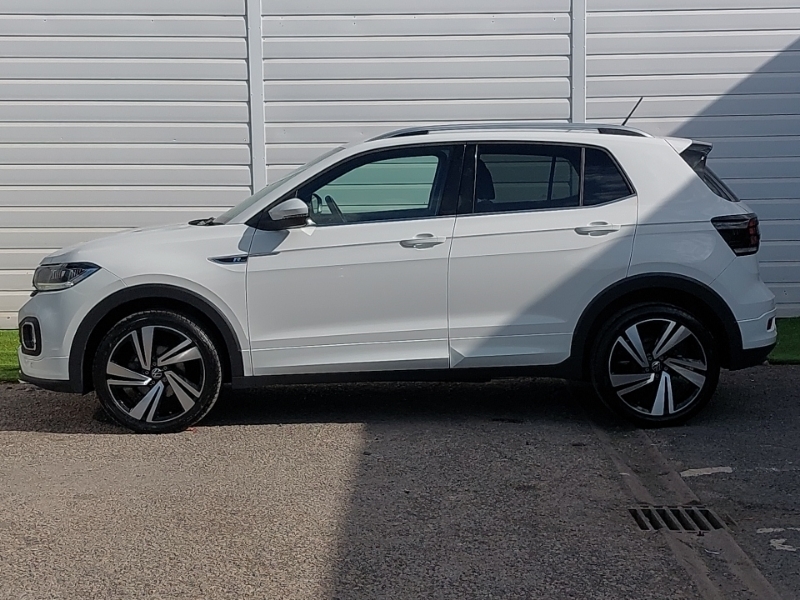 Volkswagen T-Cross 1.5 Tsi Evo R-line Dsg White #4