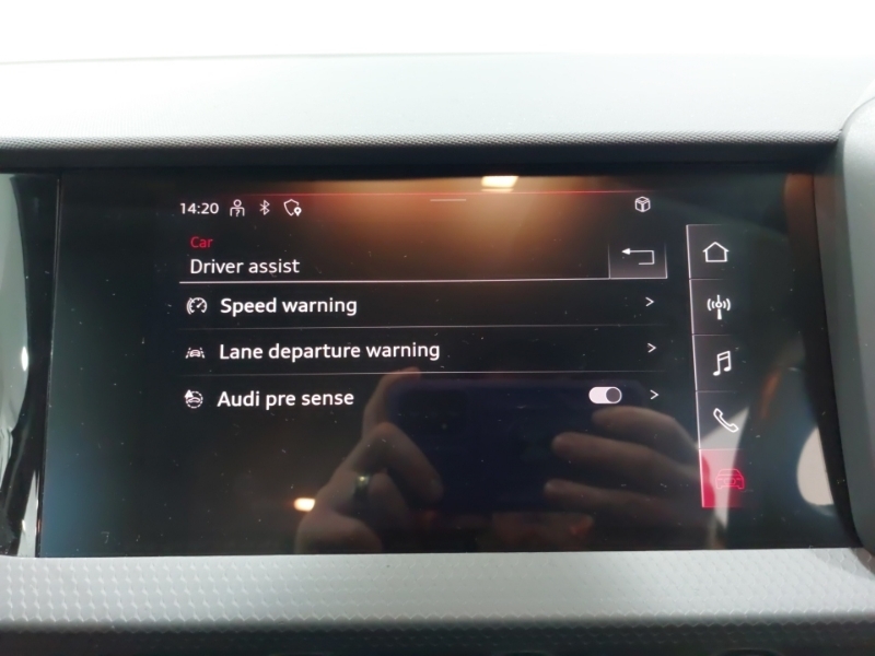 Audi A1 Hatchback Black #15