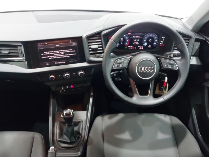 Audi A1 Hatchback Black #8