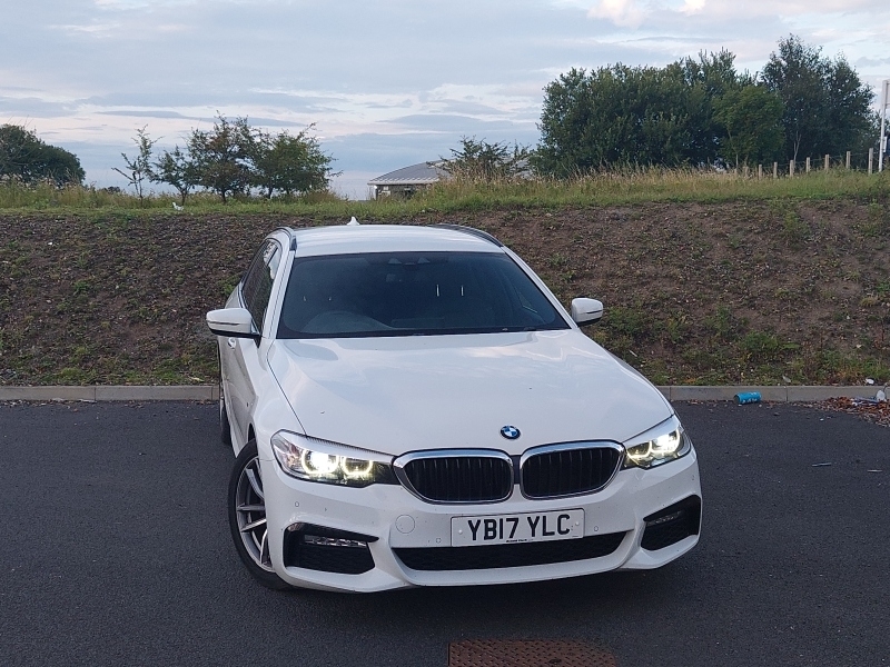 BMW 5 Series 520D M Sport White