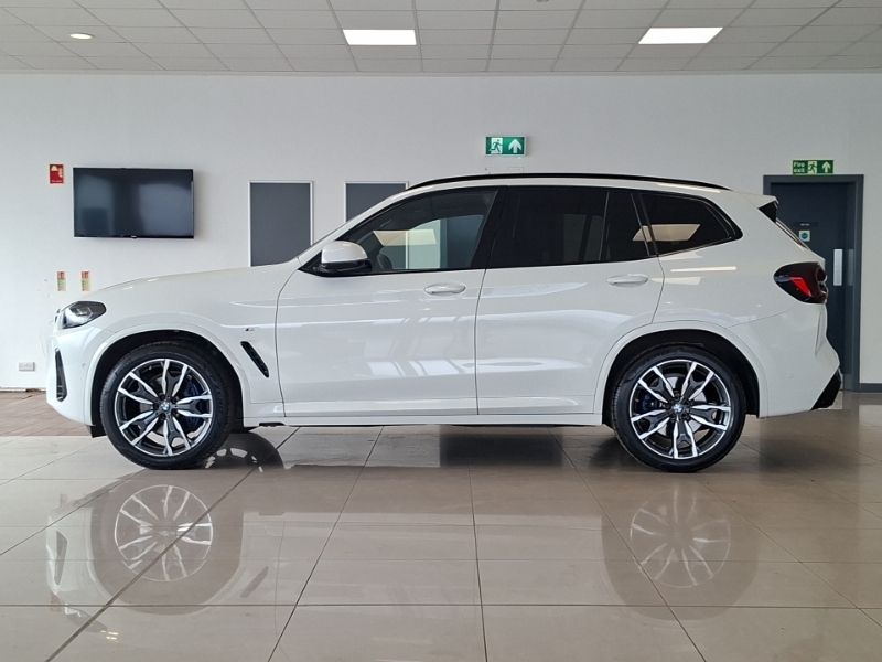 BMW X3 Xdrive20d Mht M Sport Step White #4